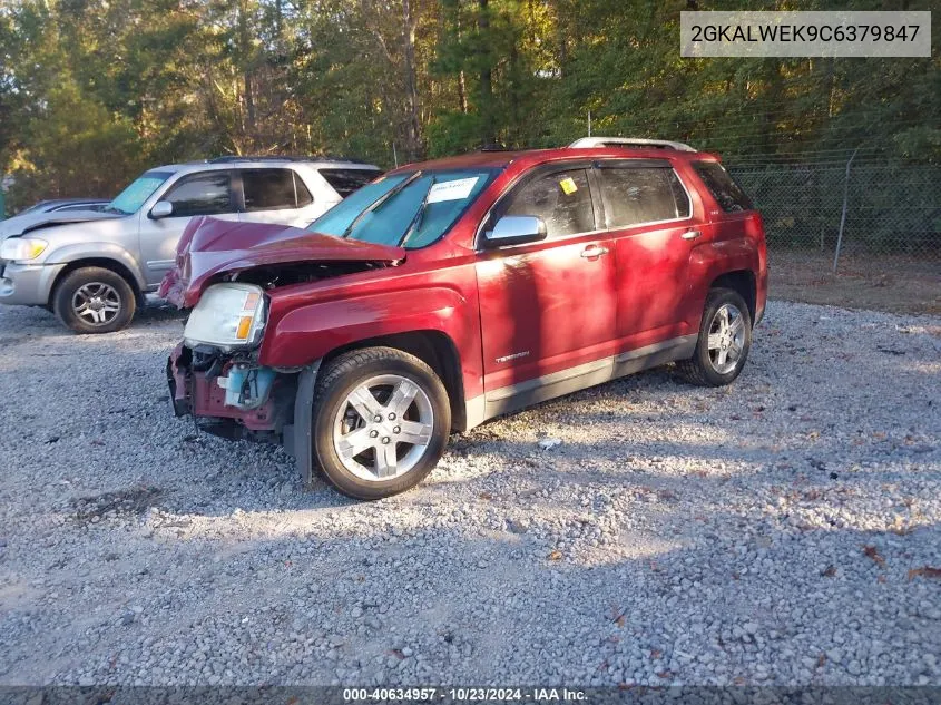 2012 GMC Terrain Slt-2 VIN: 2GKALWEK9C6379847 Lot: 40634957