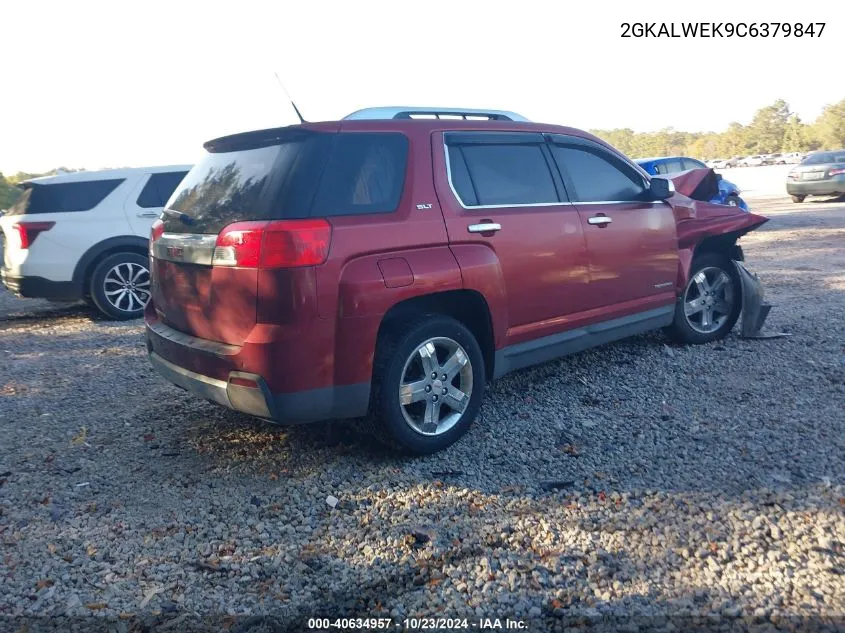 2012 GMC Terrain Slt-2 VIN: 2GKALWEK9C6379847 Lot: 40634957