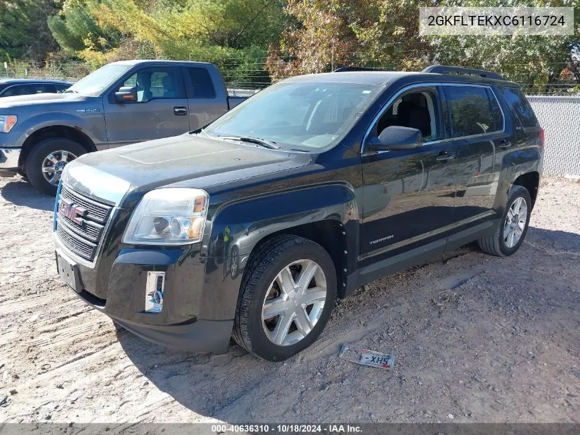 2012 GMC Terrain Sle-2 VIN: 2GKFLTEKXC6116724 Lot: 40636310