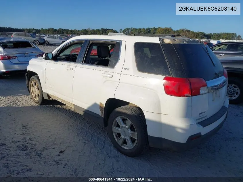 2012 GMC Terrain Slt-1 VIN: 2GKALUEK6C6208140 Lot: 40641941