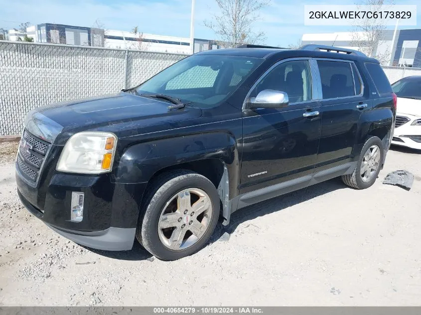 2012 GMC Terrain Slt-2 VIN: 2GKALWEK7C6173829 Lot: 40654279