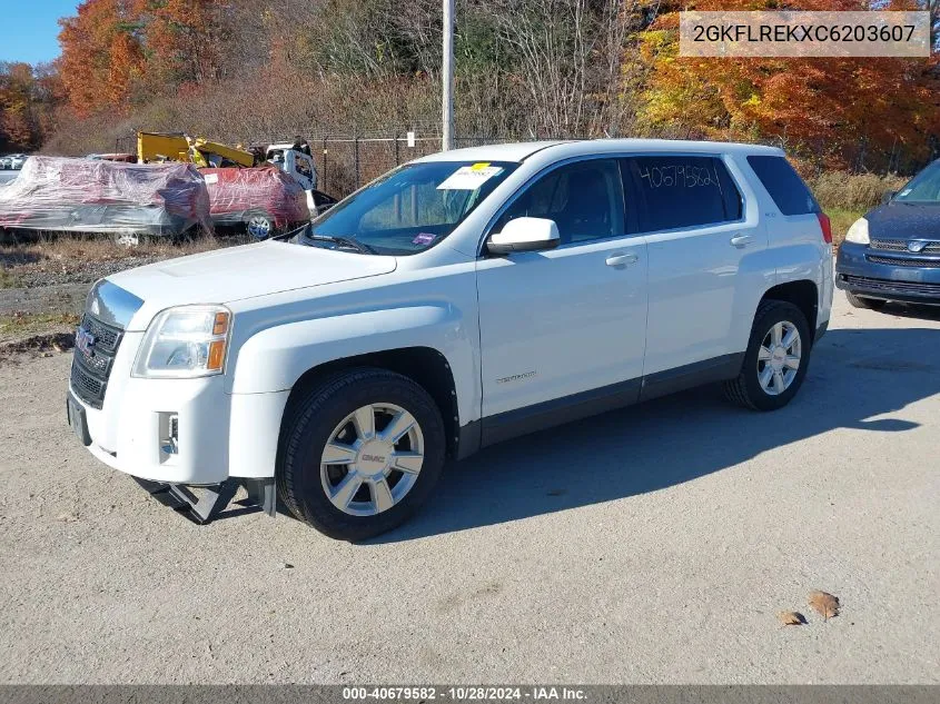 2012 GMC Terrain Sle-1 VIN: 2GKFLREKXC6203607 Lot: 40679582