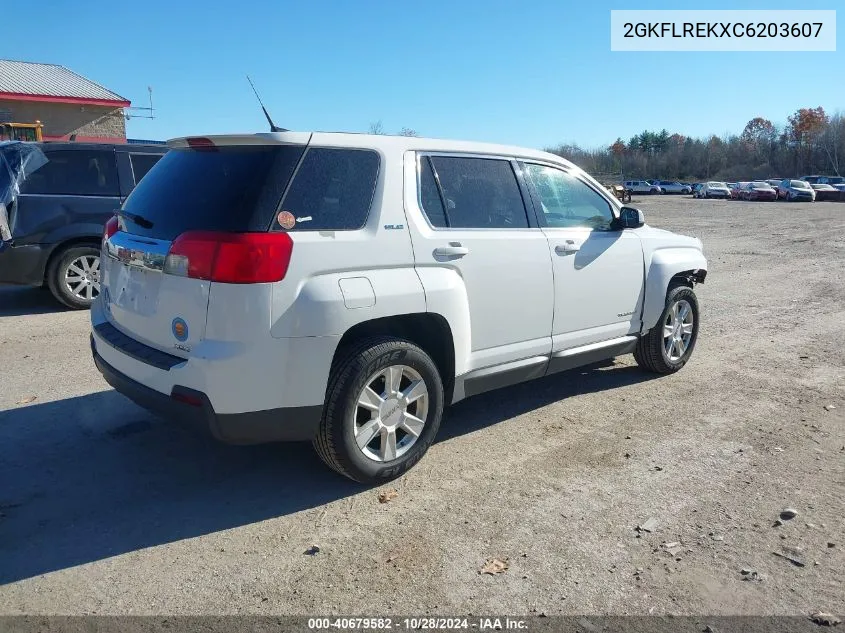 2012 GMC Terrain Sle-1 VIN: 2GKFLREKXC6203607 Lot: 40679582