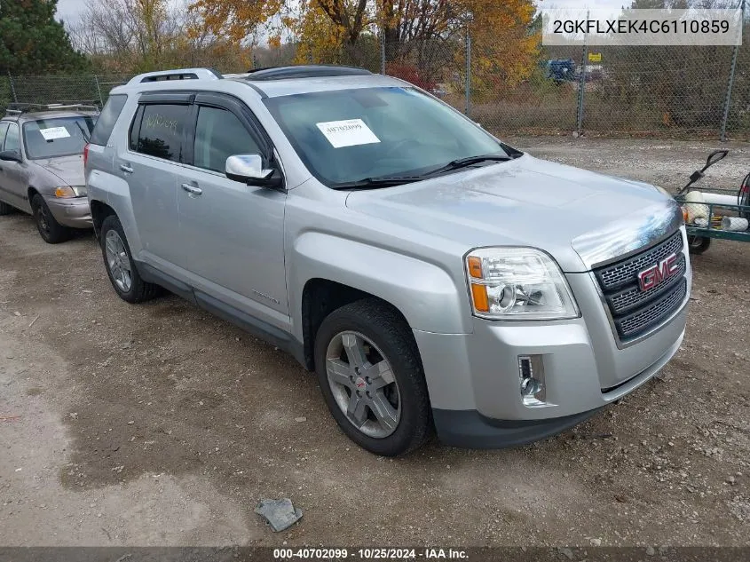 2012 GMC Terrain Slt-2 VIN: 2GKFLXEK4C6110859 Lot: 40702099