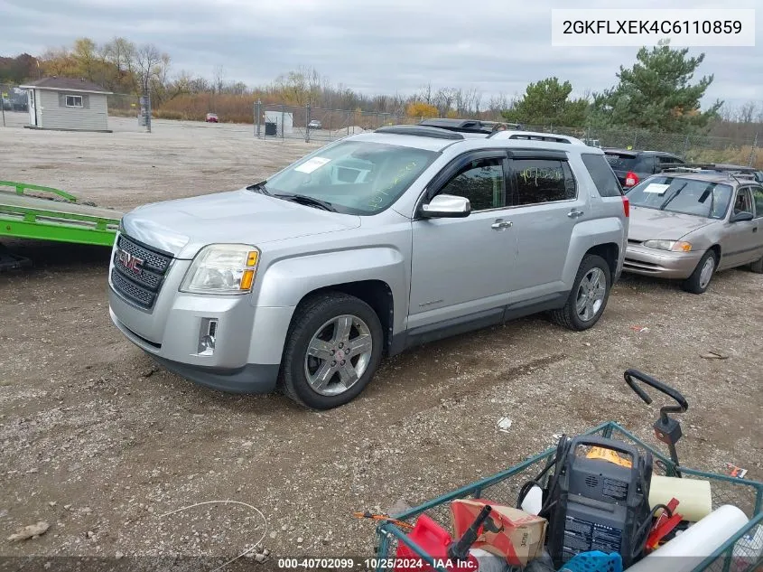 2012 GMC Terrain Slt-2 VIN: 2GKFLXEK4C6110859 Lot: 40702099