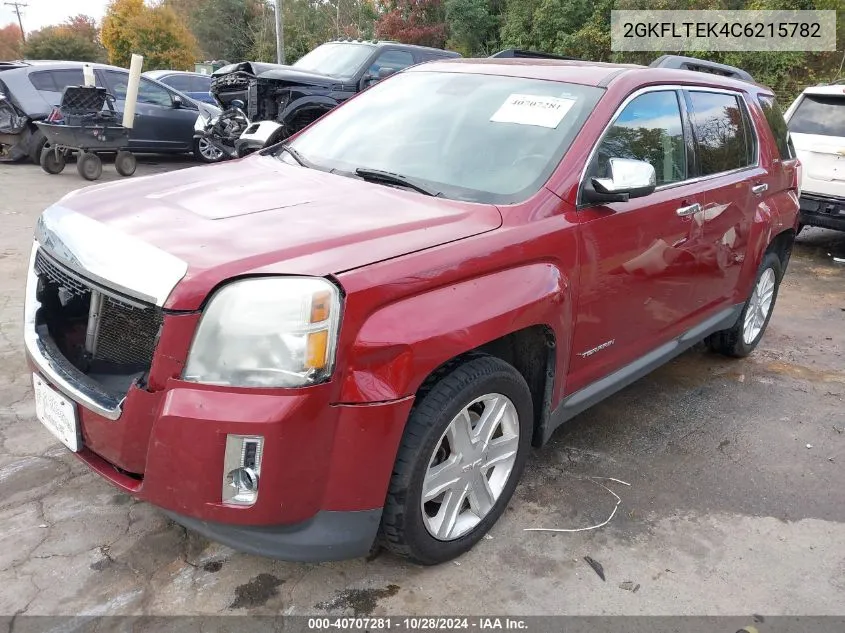 2012 GMC Terrain Sle-2 VIN: 2GKFLTEK4C6215782 Lot: 40707281