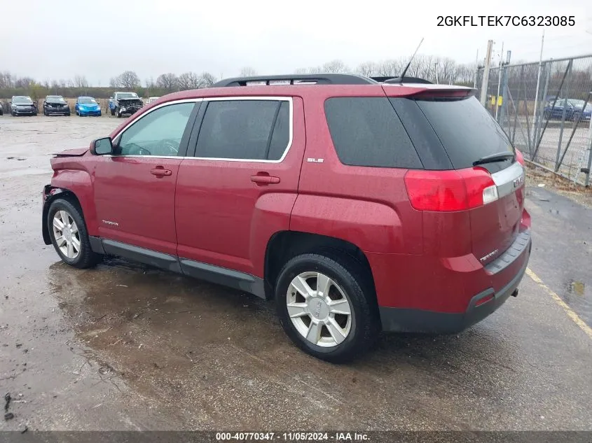 2012 GMC Terrain Sle-2 VIN: 2GKFLTEK7C6323085 Lot: 40770347