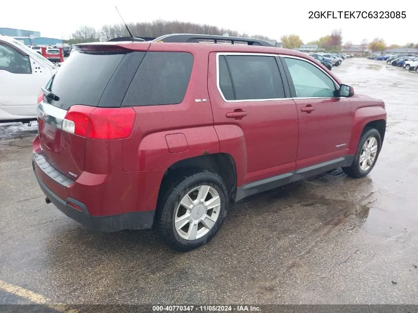 2012 GMC Terrain Sle-2 VIN: 2GKFLTEK7C6323085 Lot: 40770347