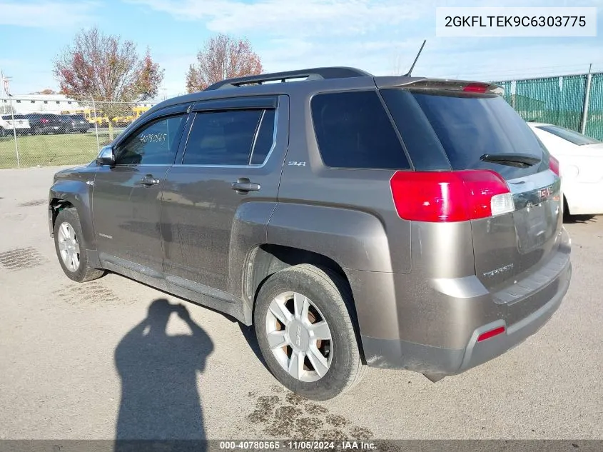 2012 GMC Terrain Sle-2 VIN: 2GKFLTEK9C6303775 Lot: 40780565