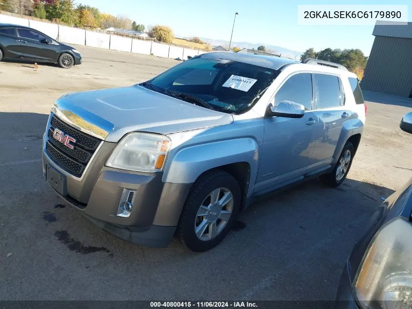 2012 GMC Terrain Sle-2 VIN: 2GKALSEK6C6179890 Lot: 40800415