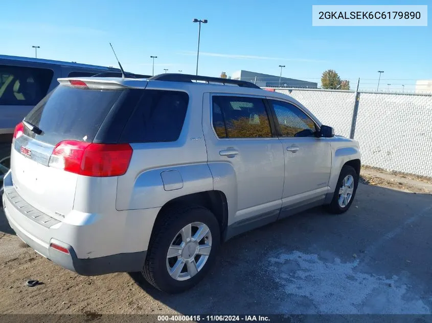 2012 GMC Terrain Sle-2 VIN: 2GKALSEK6C6179890 Lot: 40800415