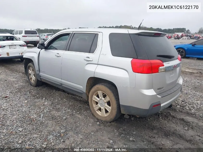 2GKALMEK1C6122170 2012 GMC Terrain Sle