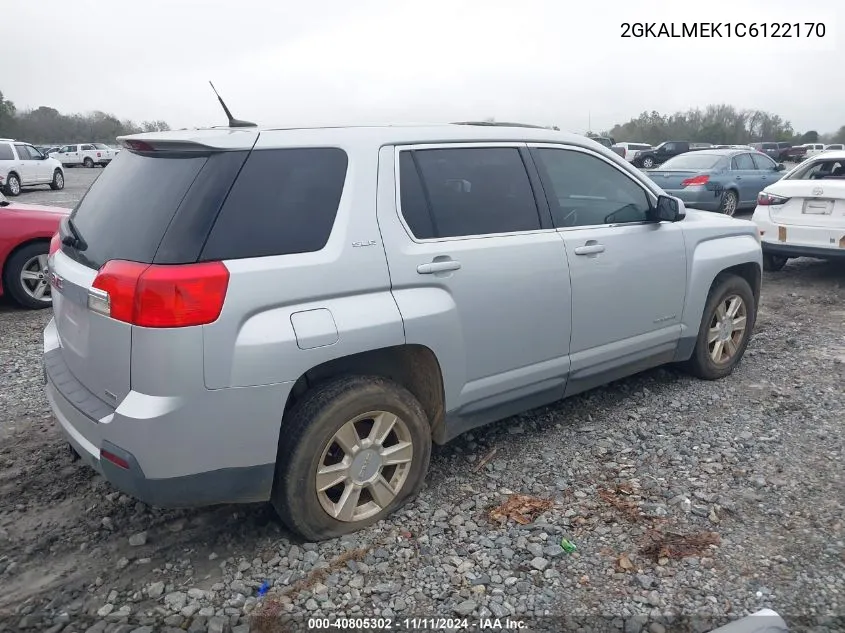 2GKALMEK1C6122170 2012 GMC Terrain Sle