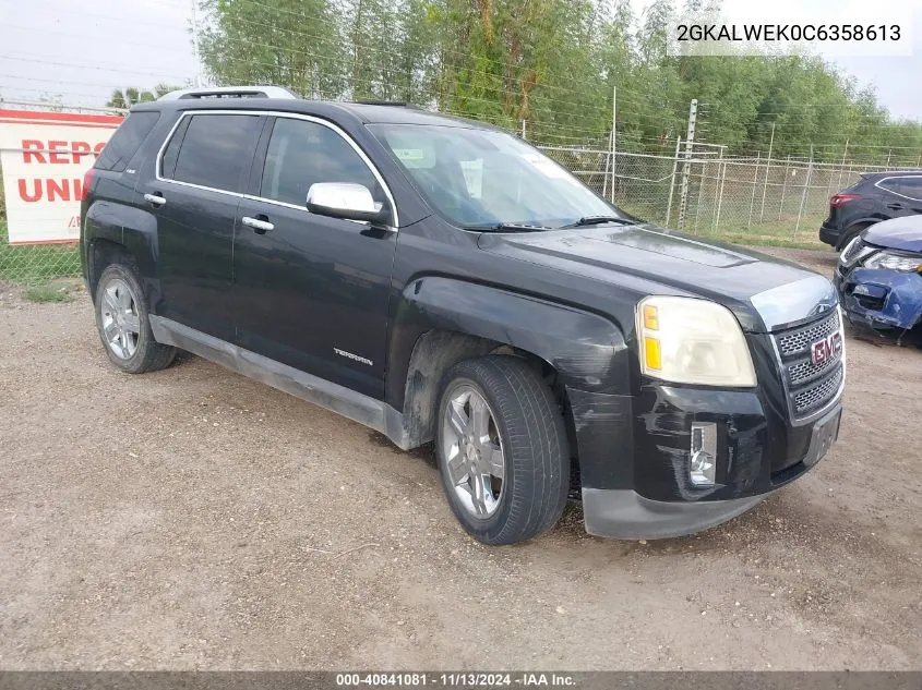 2GKALWEK0C6358613 2012 GMC Terrain Slt-2