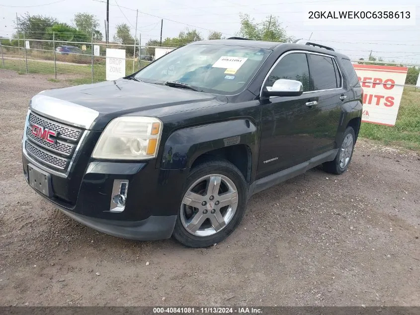 2GKALWEK0C6358613 2012 GMC Terrain Slt-2