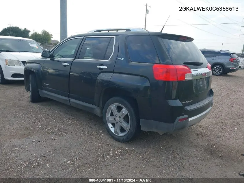 2GKALWEK0C6358613 2012 GMC Terrain Slt-2