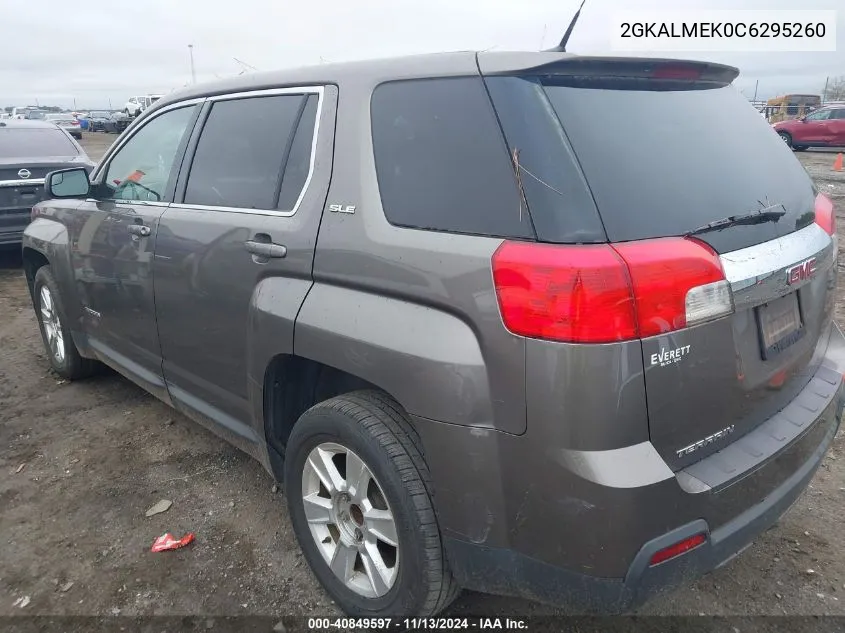 2GKALMEK0C6295260 2012 GMC Terrain Sle-1