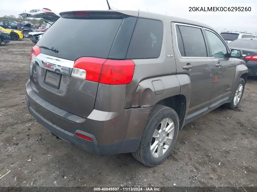 2GKALMEK0C6295260 2012 GMC Terrain Sle-1