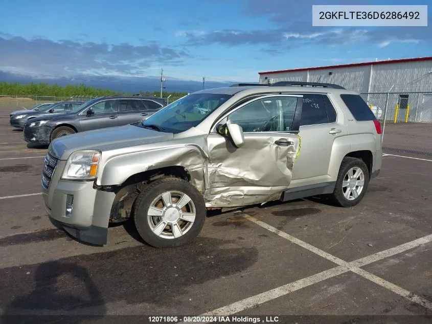 2013 GMC Terrain VIN: 2GKFLTE36D6286492 Lot: 12071806