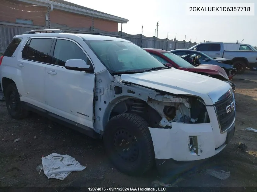 2013 GMC Terrain VIN: 2GKALUEK1D6357718 Lot: 12074875