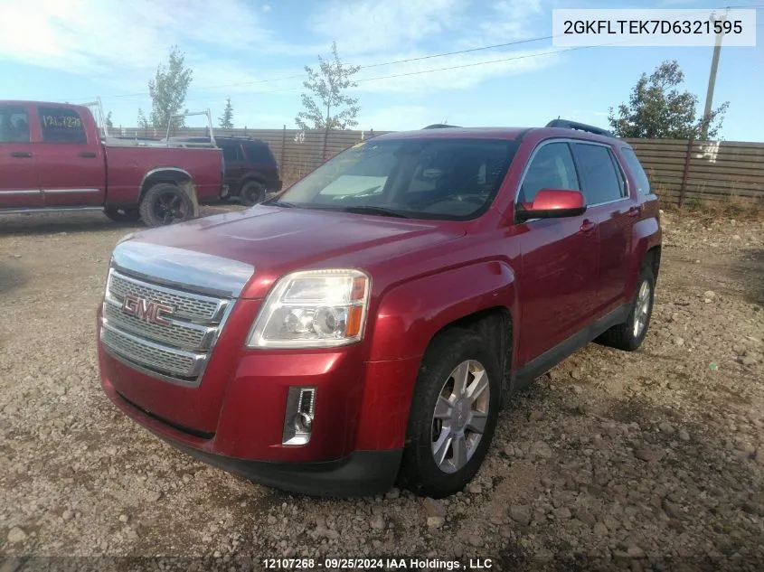 2013 GMC Terrain Sle VIN: 2GKFLTEK7D6321595 Lot: 12107268