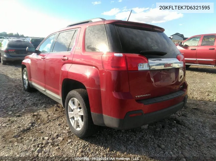 2GKFLTEK7D6321595 2013 GMC Terrain Sle