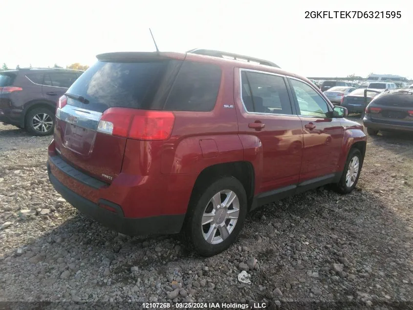 2GKFLTEK7D6321595 2013 GMC Terrain Sle