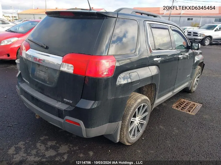 2013 GMC Terrain VIN: 2GKFLTEKXD6345454 Lot: 12114756