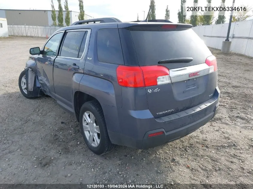 2GKFLTEKXD6334616 2013 GMC Terrain