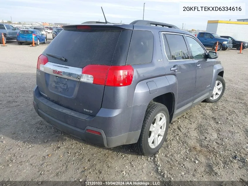 2GKFLTEKXD6334616 2013 GMC Terrain