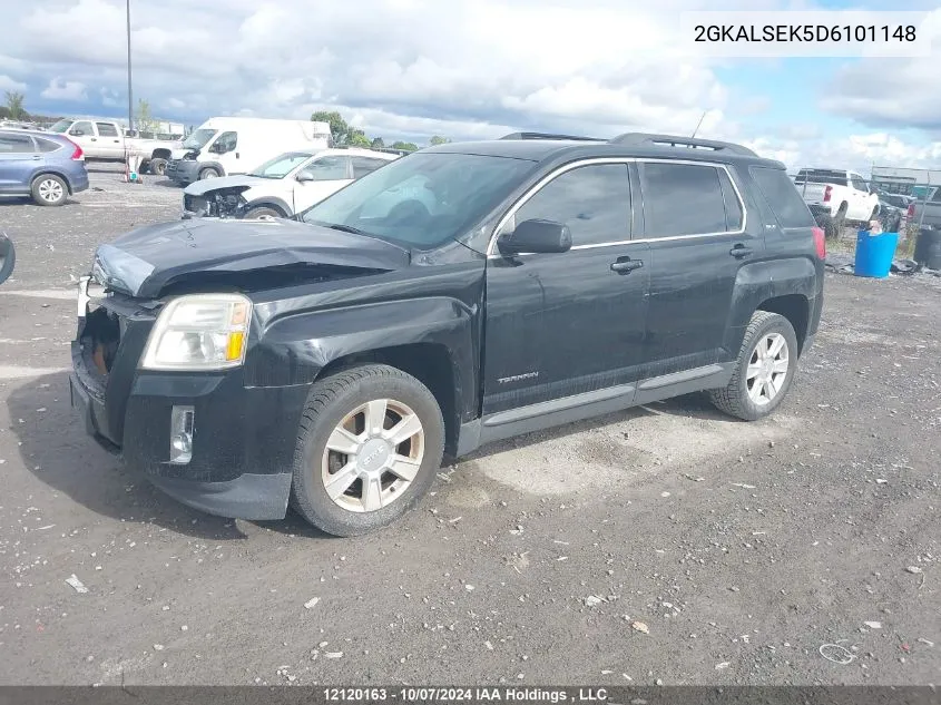 2013 GMC Terrain VIN: 2GKALSEK5D6101148 Lot: 12120163