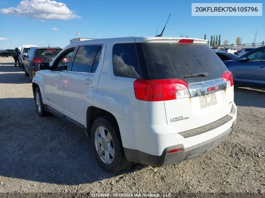 2GKFLREK7D6105796 2013 GMC Terrain Sle