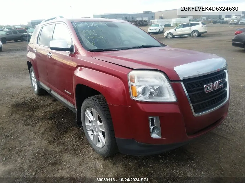 2013 GMC Terrain Slt VIN: 2GKFLVEK4D6324630 Lot: 30039118