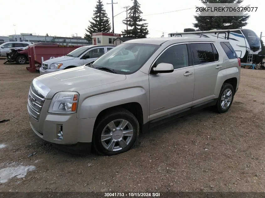 2013 GMC Terrain Sle VIN: 2GKFLREK7D6379077 Lot: 30041753