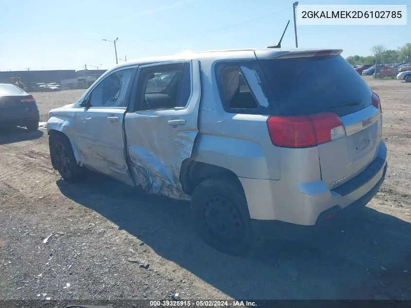 2GKALMEK2D6102785 2013 GMC Terrain Sle-1