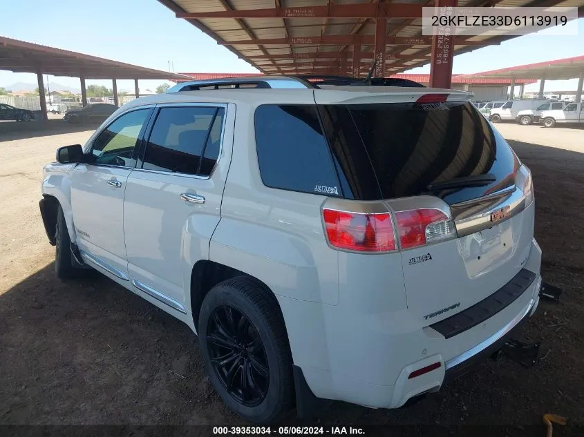 2GKFLZE33D6113919 2013 GMC Terrain Denali