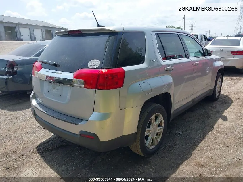 2013 GMC Terrain Sle-1 VIN: 2GKALMEK8D6300268 Lot: 39565941