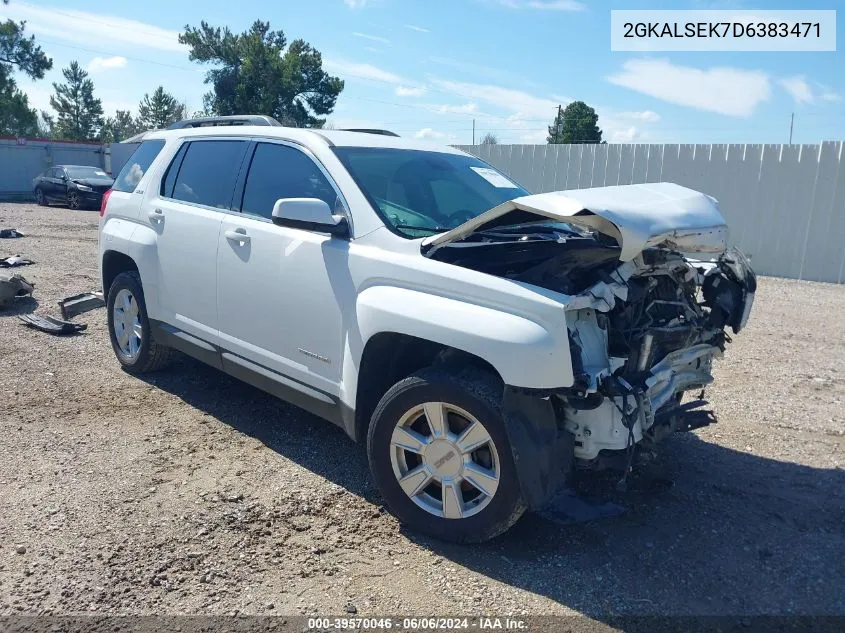 2013 GMC Terrain Sle-2 VIN: 2GKALSEK7D6383471 Lot: 39570046