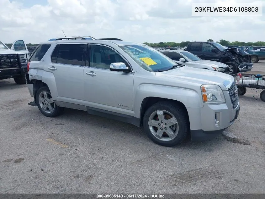 2013 GMC Terrain Slt-2 VIN: 2GKFLWE34D6108808 Lot: 39635140