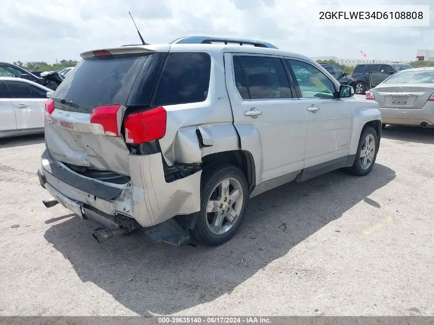 2013 GMC Terrain Slt-2 VIN: 2GKFLWE34D6108808 Lot: 39635140