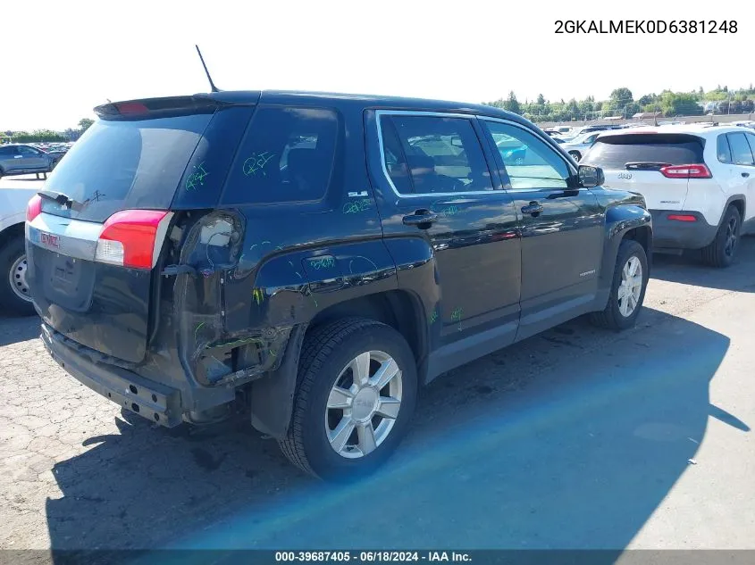 2GKALMEK0D6381248 2013 GMC Terrain Sle-1