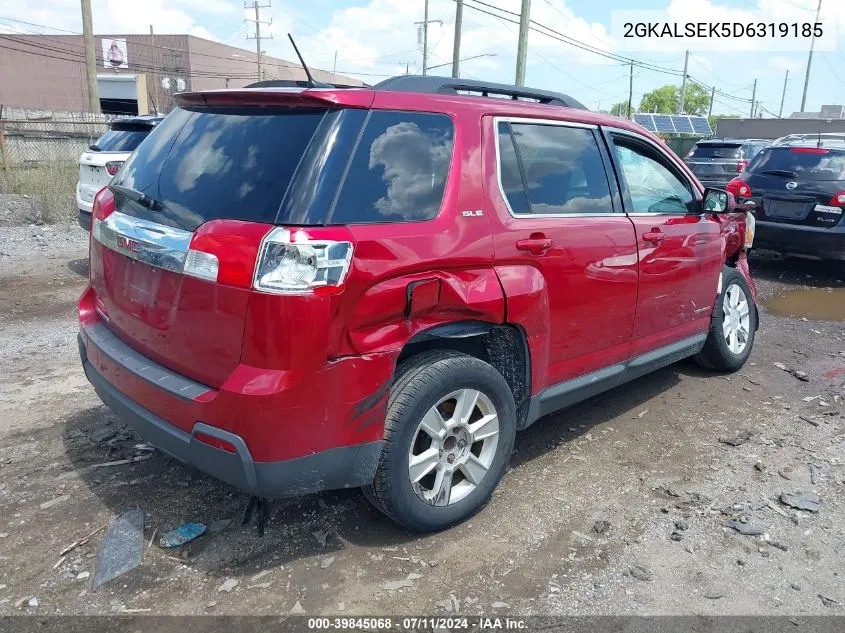 2013 GMC Terrain Sle-2 VIN: 2GKALSEK5D6319185 Lot: 39845068