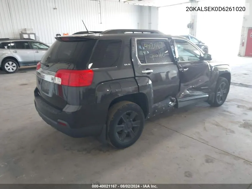 2GKALSEK0D6261020 2013 GMC Terrain Sle-2