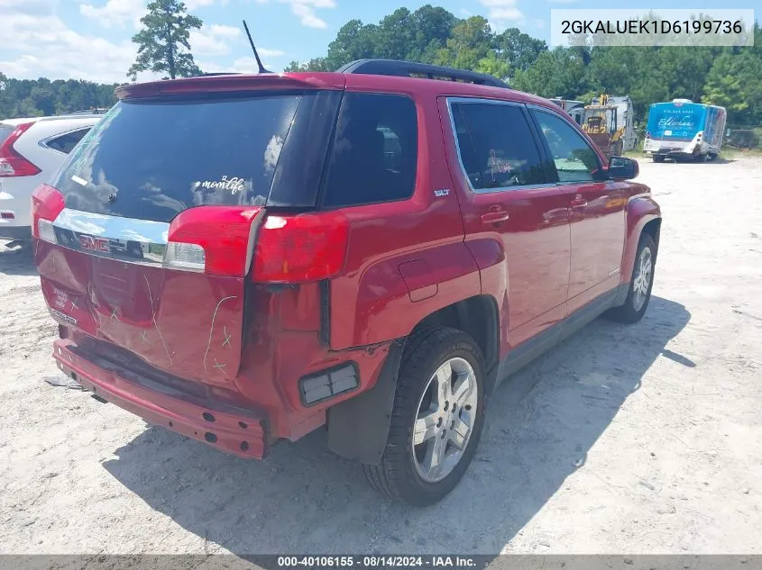 2013 GMC Terrain Slt-1 VIN: 2GKALUEK1D6199736 Lot: 40106155