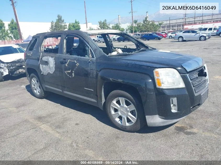 2013 GMC Terrain Sle-1 VIN: 2GKALMEK6D6416049 Lot: 40106869