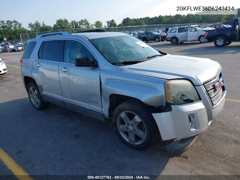 2013 GMC Terrain Slt-2 VIN: 2GKFLWE36D6243434 Lot: 40127762