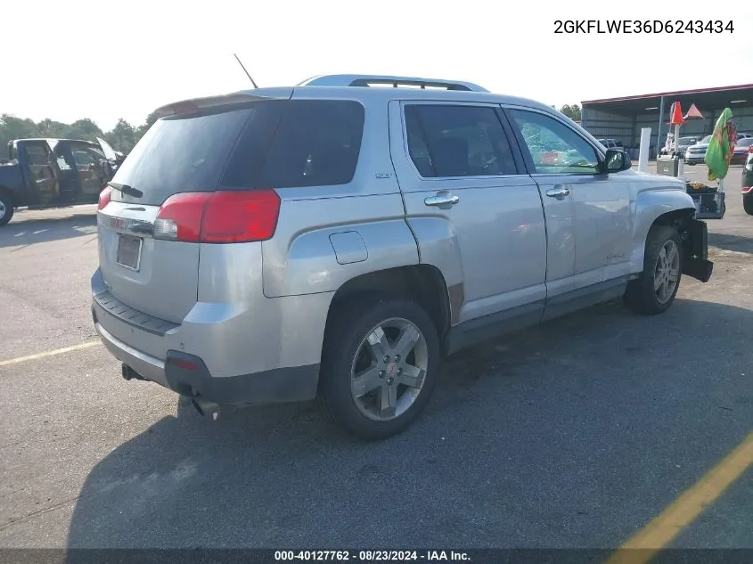 2013 GMC Terrain Slt-2 VIN: 2GKFLWE36D6243434 Lot: 40127762