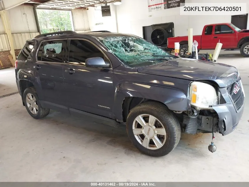 2013 GMC Terrain Sle-2 VIN: 2GKFLTEK7D6420501 Lot: 40131462