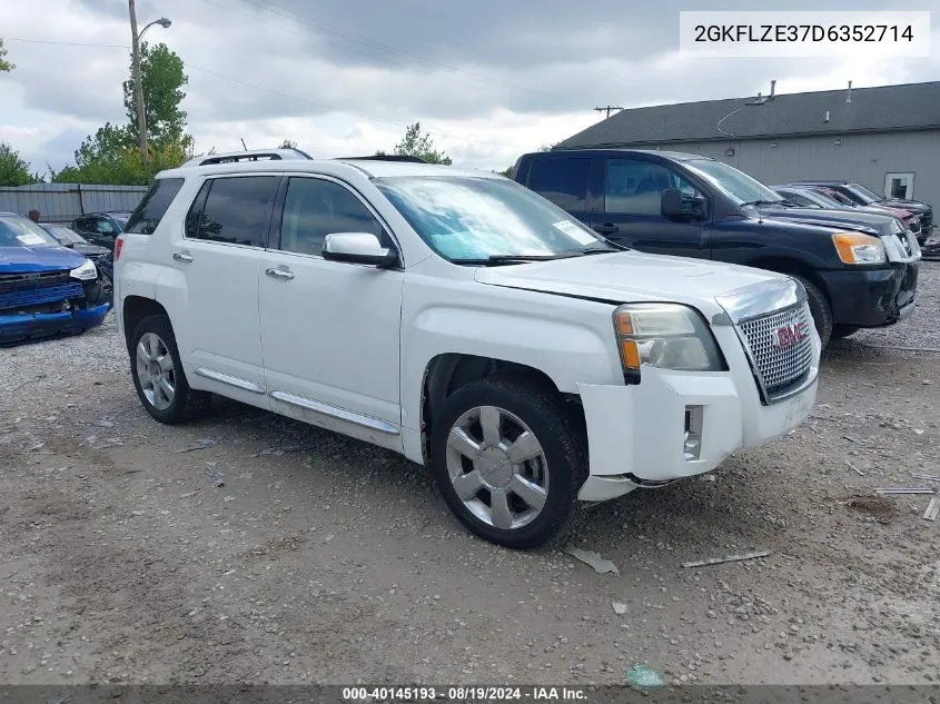 2GKFLZE37D6352714 2013 GMC Terrain Denali