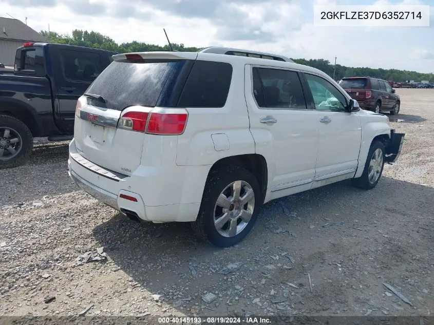 2GKFLZE37D6352714 2013 GMC Terrain Denali